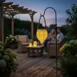 Handmade Rattan Solar Lantern – Outdoor Decorative Light – Lifestyle 3