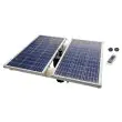 160W Solar Floating Fountain Pump (5000 LPH) showing the pump curve and operating voltage 