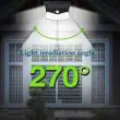 500 Lumen Solar Motion Sensor Light – 270 Degree Wide Beam - PowerBee Solaris Pro – Lifestyle 3