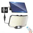 Solar Panel Security Light 1000 Lumens – 5–8m PIR & Adjustable Head showing 26 feet sensor distance and 120 degree sensor angle