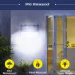 Eco Pro Compact Solar Motion Sensor Lights - Durable Outdoor Lighting - Durable Outdoor Lighting