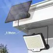 Panel and light on their brackets