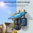 4g Solar Security Camera 4MP - PTZ