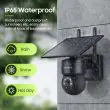 4g Solar Security Camera 4MP - PTZ
