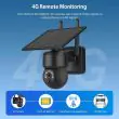 4g Solar Security Camera 4MP - PTZ