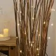 Outdoor Battery Fairy Lights, Weatherproof, 50 Warm White : mantlepiece
