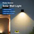 Beacon Radar Sensor Solar Wall Light – Dual CCT | 2 Pack – Lifestyle