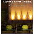 Adjustable Solar LED Garden Spotlights – Dual or Quad Head System, High-Efficiency, IP65 Waterproof