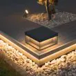 Aluminium Solar Pillar Lights