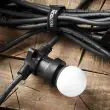 B22 Connectable Festoon Belt Black Cable
