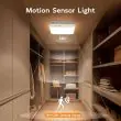 PowerBee MotionSense Pro Rechargeable Ceiling Light - 5200mAh Battery, 3 Color Modes, Motion Sensor