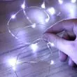 Micro Battery Fairy Lights on Silver Wire, 20 LEDs - 2 Pack – Lifestyle 3