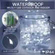 Battery Fairy Lights 50 White - Weatherproof - 2 Pack – Lifestyle 1