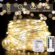 Battery Fairy Lights 50 White - Weatherproof - 2 Pack – Lifestyle 1