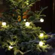 Battery Festoon Lights 10 Warm White