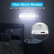 Battery Operated Motion Sensor LED Lights – Rechargeable, 2 Pack Showing these three colour temperature