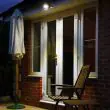 Battery Operated PIR Sensor Security Light example on how to use as welcome light