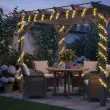Endurance Solar Bead Lights – 10m to 30m, RGB & White – Lifestyle 1