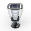 Blenheim 100 Lumen Solar Pillar Lantern - straight-on front view