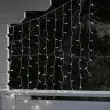 ConnectGo Curtain Lights Connectable Clear Cable 1m x 1m