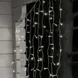 ConnectGo Curtain Lights Connectable Clear Cable 1m x 1m