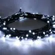 ConnectGo Outdoor String Lights – Black Cable, Low Voltage, 10m to 100m