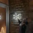 ConnectGo Snowflake Christmas Silhouette