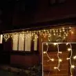 ConnectPro Icicle Lights White Cable
