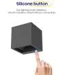 Powerbee Dual Beam Solar Wall Light – 3W / 4W, Modern Design showing the premium quality and wall mount 