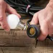 E27 Connectable Festoon Belt Black Cable