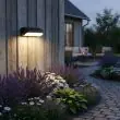 Colour Changing Solar Fence Lights – RGB & Warm White | 4-Pack | PowerBee – Lifestyle