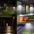 Cadet Compact Solar Wall Light – 200 Lumen – Lifestyle 2
