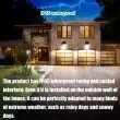 Falcon Solar Floodlight – 350 Lumen Remote Panel – Lifestyle 3