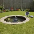 Solar Pond Pump And Filter With Battery Backup | 570 LPH