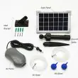 Brushless Pond Solar Oxygenator : Air stone in Hand