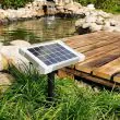 Brushless Pond Solar Oxygenator : Air stone in Hand