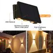 Gable Solar Up Down Wall Lights