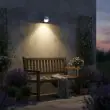 Solar Fence Lights – Auto Dusk to Dawn | 4-Pack | PowerBee Lunar – Lifestyle