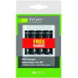 GP ReCyko+ Pro 4 AA Charged Rechargeable Batteries 2000mAh & USB Charger
