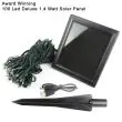 Hybrid Solar String Lights with USB Charging 100 Led version