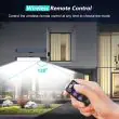 Hybrid Solar Light Strip – 150 LED, Slim, Motion Sensor, Remote, USB/Mains & Solar Charging – Lifestyle
