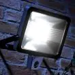 Led Security Light showing dimensions
