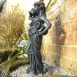 Lucia Solar Pond Spitter Statue in Stone
