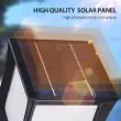 Lumisoft Solar Light Post Light 120 Lumens Multi-Color Remote Control LED – Lifestyle 3
