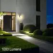 Lunar Sphere 1000 Lumen Spherical Solar Light – Moonlight Glow – Lifestyle 2