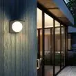 Lunar Sphere 1000 Lumen Spherical Solar Light – Moonlight Glow – Lifestyle 2