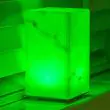 Marble Battery Operated Lamp showing Pink Colour