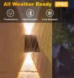 120 Lumen Solar Up & Down Lights – Dual Beam | 2-Pack | PowerBee Mega – Lifestyle