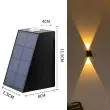 120 Lumen Solar Up & Down Lights – Dual Beam | 2-Pack | PowerBee Mega – Lifestyle