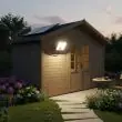 Vanguard Solar Floodlight – 2800 Lumen Warm and Cool White – Lifestyle 3